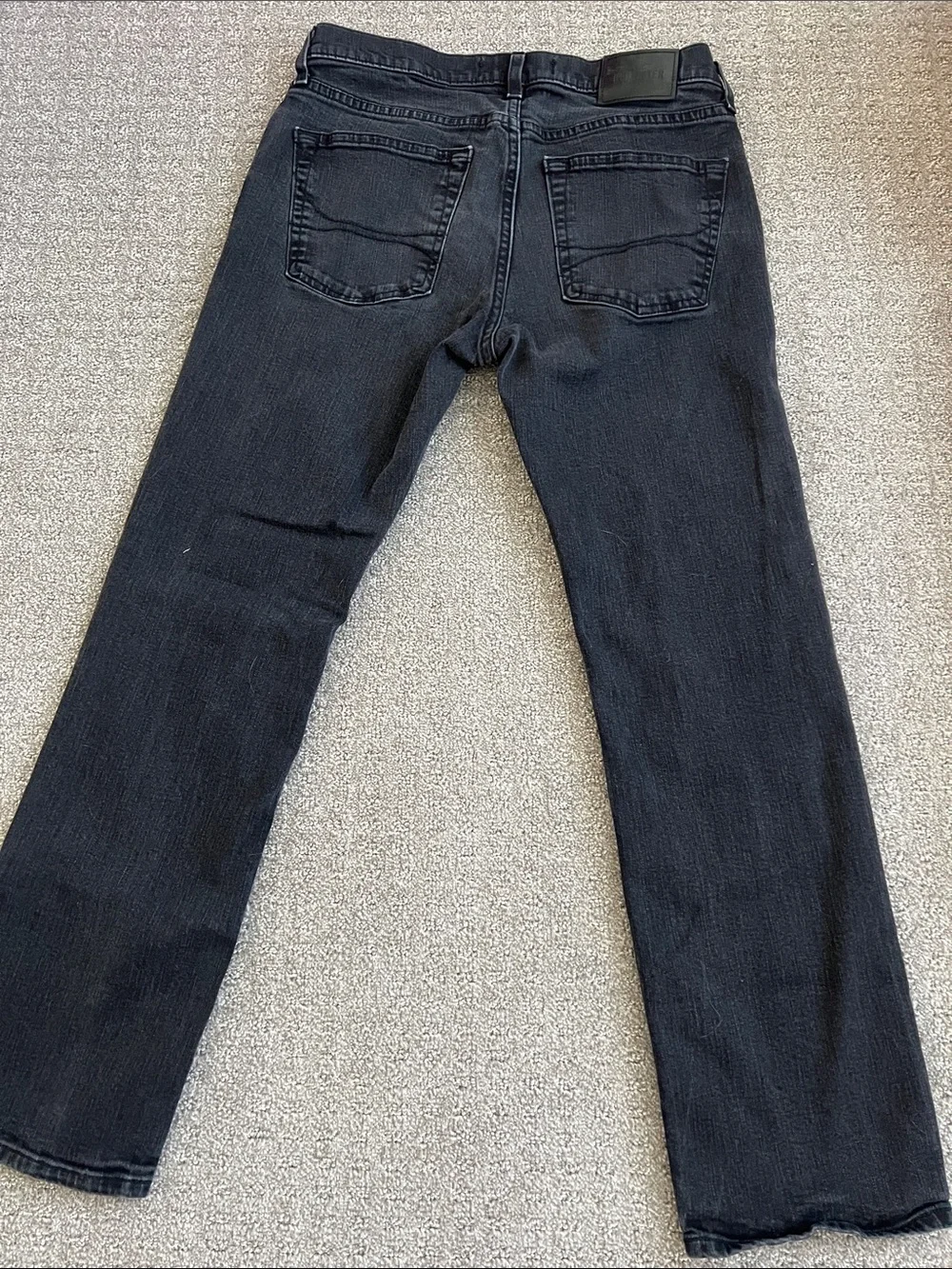 Hollister Classic Straight Black Jeans Mens 32 x 32